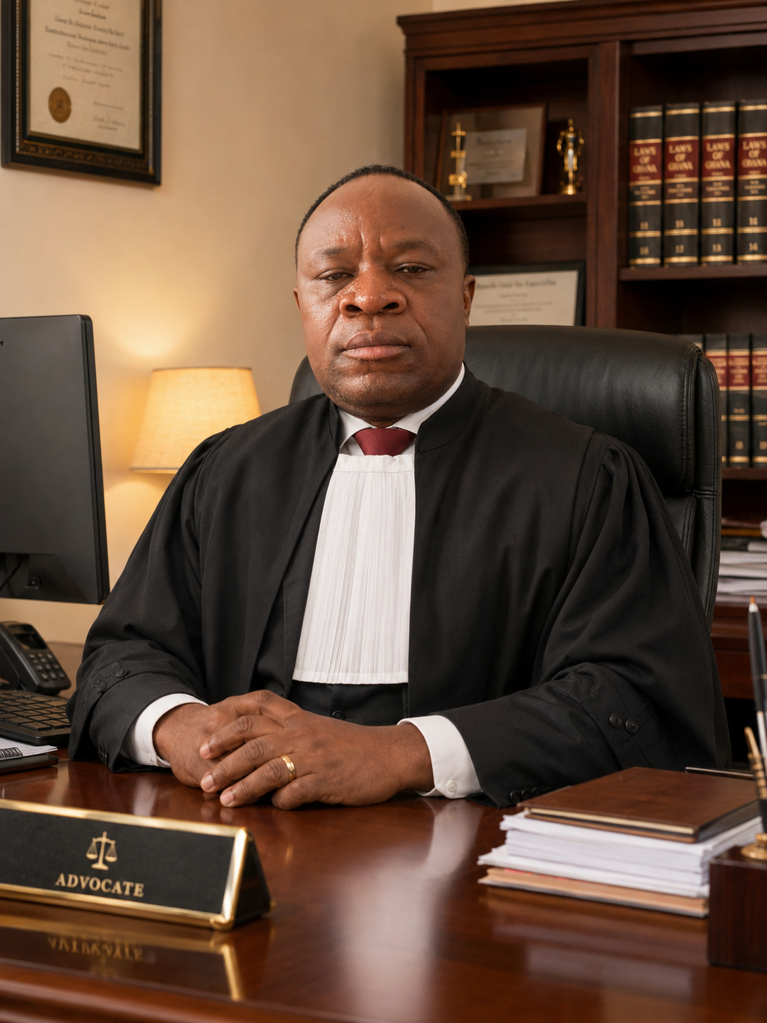 Me Tshiani Hans, avocat principal